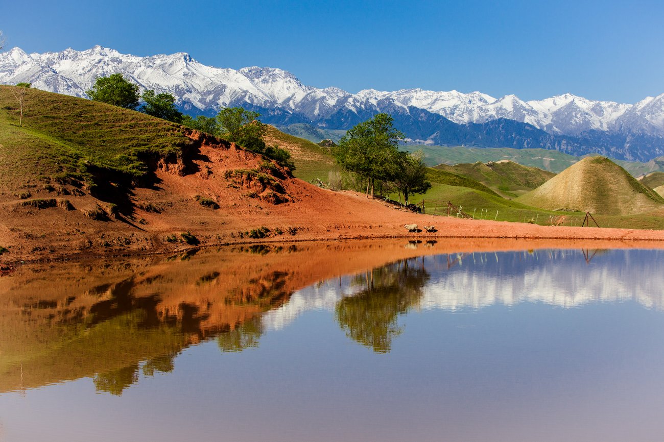 新疆伊犁阿克库勒湖